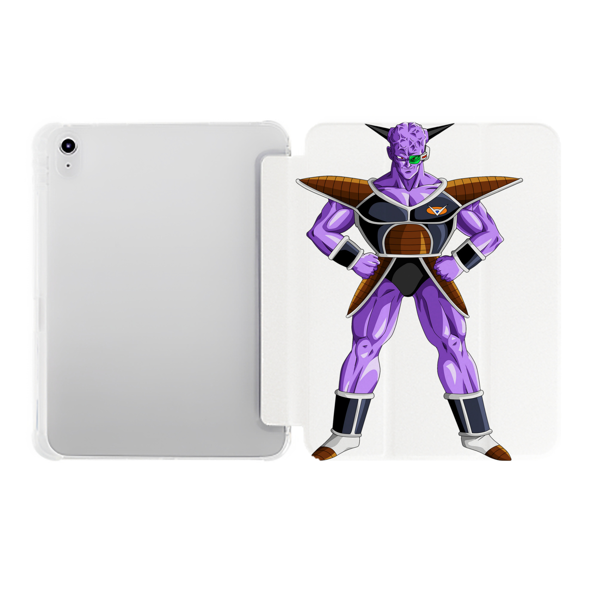 （画像用） ドラゴンボール DRAGON BALL IPad ケース ペン収納付き 三つ折りスタンド PUレザー×シリコン 対応機種9.5/10.5/10.9インチ